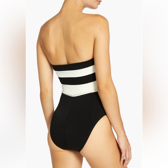 Robin Piccone Black and White One Piece Swimsuit - Picture 2 of 5